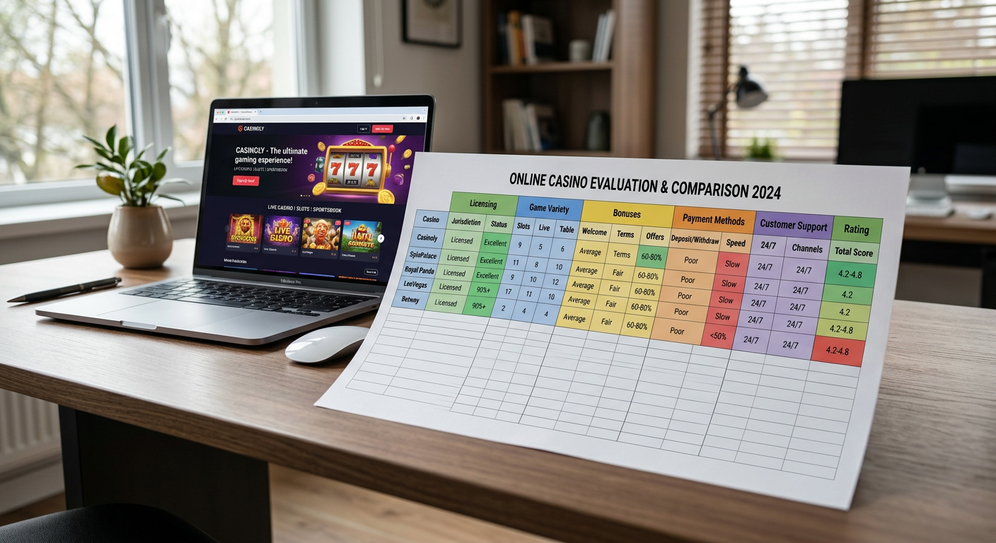 Hoe wij elk nieuwe online casino beoordelen - nieuwe online casino